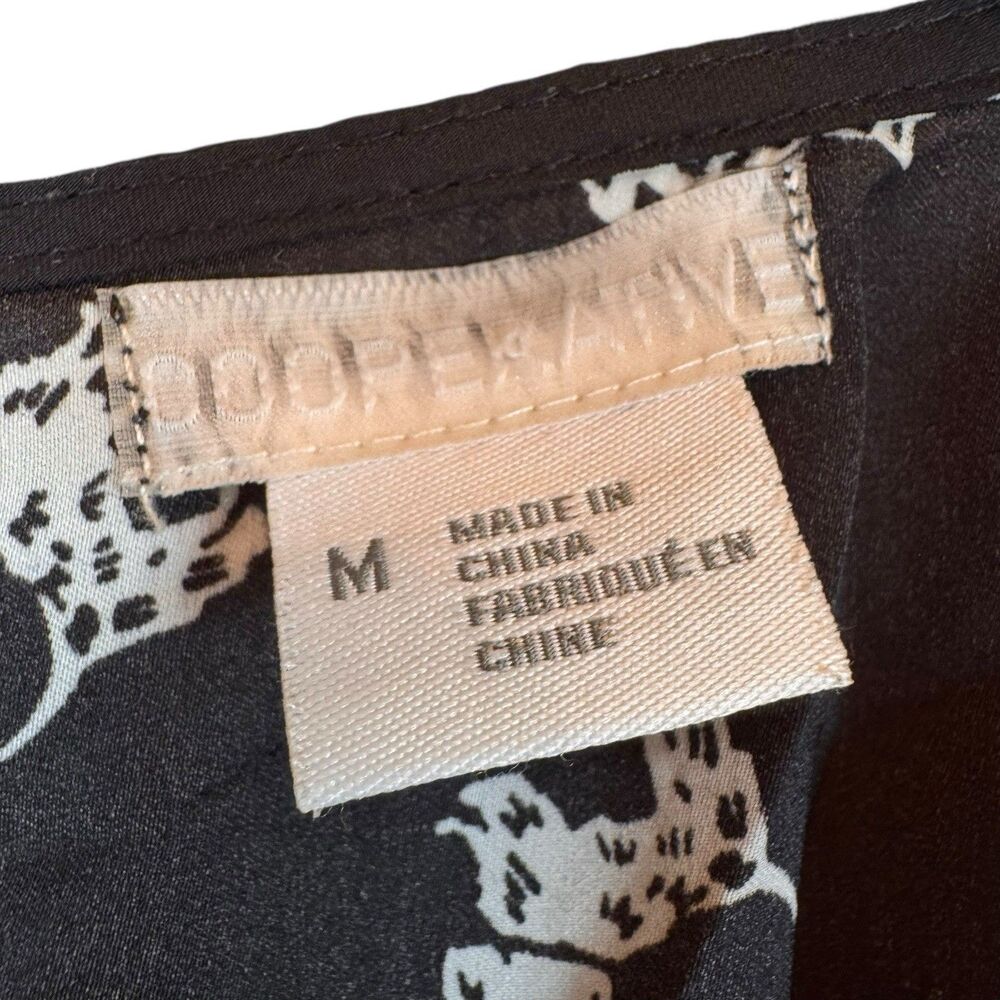 Urban Outfitters Coopertive Dress‎ Size Medium Scottie Dog Black Mini - Picture 6 of 11